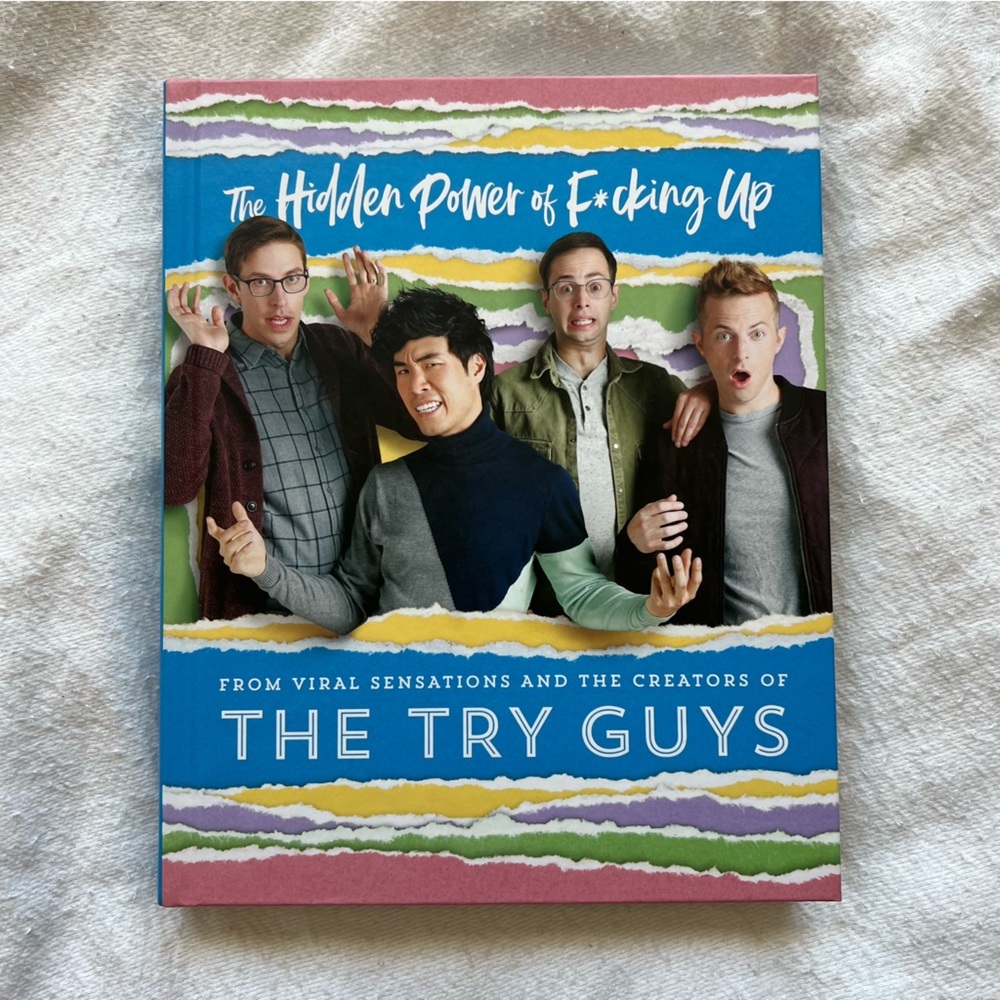 Like New The Hidden Power of F#ing Up The Try Guys Hardcover Book